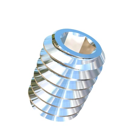 Allied Titanium 1/4-20 X 3/8 inch UNC Set Screw, Socket Drive with Flat Point, Grade 5 (Ti-6Al-4V) 0020604